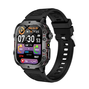 Montre intelligente H19 avec comptage des pas, sport, plein air, grand écran, montre H19 pour l'alpinisme avec lampe de poche, montre intelligente - Product Image 3
