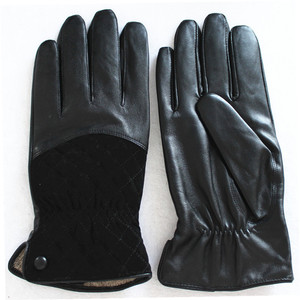 100% Handmade High Quality Winter Warm <strong>Mens</strong> <strong>Leather</strong> <strong>Gloves</strong> - Product Image 5