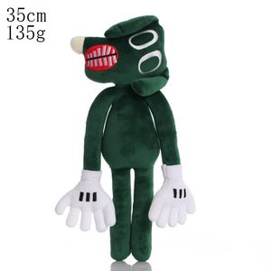 Commercio all'ingrosso di qualità Horror nero gatto peluche divertente alternativa aliena testa di sirena morbido cartone animato cane gatto peluche animali - Product Image 6