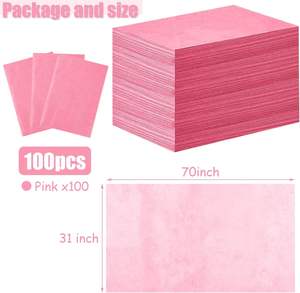 Housse de lit imperméable de production professionnelle, drap plat jetable non tissé en rouleau pour lit de spa - Product Image 4