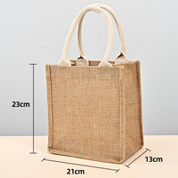 Sacs en toile de jute écologiques, réutilisables, durables, personnalisés, sacs cadeaux en lin avec cordon de serrage, mini pochette en jute