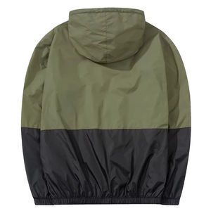 Chaqueta Impermeable y Cortavientos para Hombre, con Capucha, Cuello Alto y Cierre de Cremallera, para Deportes, Escalada y Senderismo, con Logotipo Personalizado, Tallas Grandes - Product Image 3