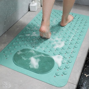 Alfombrilla de Ducha Antideslizante y Antibacteriana, Alfombrilla de Baño para Limpiar los Pies, Alfombrilla Antideslizante para Bañera - Product Image 6
