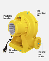 Souffleur gonflable électrique pour château gonflable avec pompe et ventilateur centrifuge, fourni par l'usine