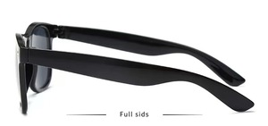 Custom Logo Sunglasses Neon Matte PP Sunglasses Color Contrast Custom Gift Glasses - Product Image 3