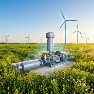 Corrosion-Resistant Biogas Roots <b>Blower</b> Specialized for Anaerobic Tanks & Sewage Systems - Product Image 1