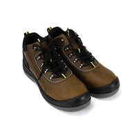 Crazy Horse En Cuir Acier Orteil Hommes Sport Respirant Anti-Crevaison Deltaplus Chaussures De Sécurité Pour La Randonnée