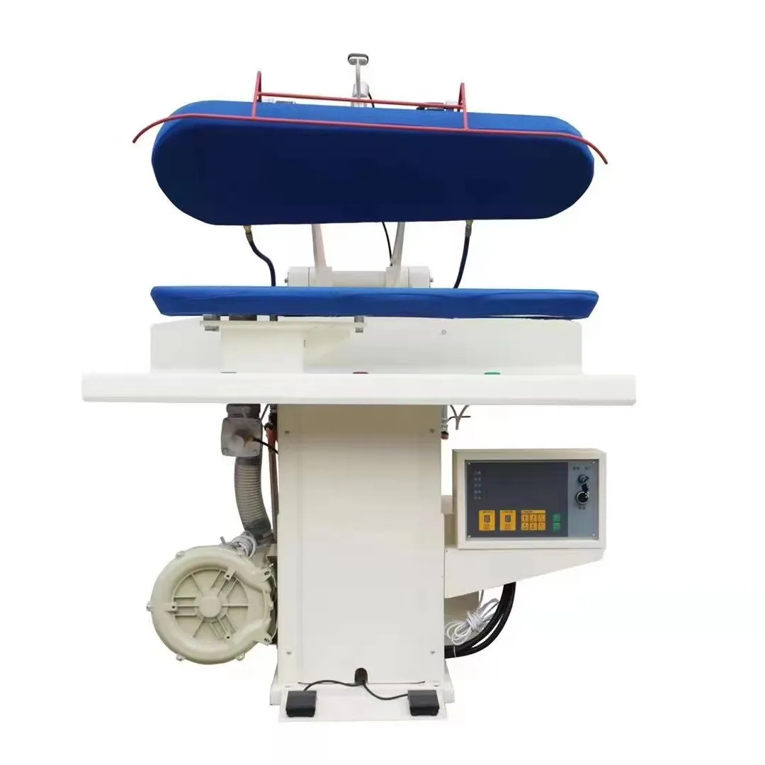 Automatic ironing and folding machine