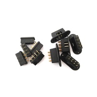 Connecteur MPX plaqué or 8 broches mâle/femelle multiplex, prise 8 broches, pièces de connexion de câble de signal pour modèle réduit d'avion, drone, bateau