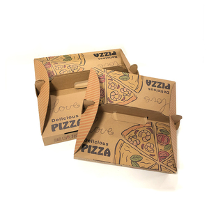 Personnalisé Imprimé 8 10 12 Pouces Boîte À <span class=keywords><strong>Pizza</strong></span> D'impression Offset de Conception Pliante Boîte À <span class=keywords><strong>Pizza</strong></span> Bon Marché - Product Image 3