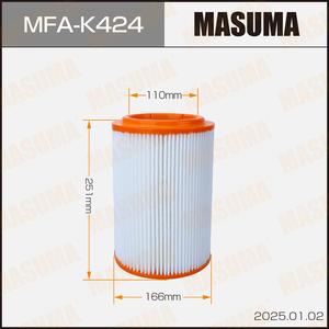 ไส้กรองอากาศเครื่องยนต์ MFA-K424 MASUMA สำหรับรถยนต์ KIA ทนทาน ใช้แทนได้ - Product Image 3