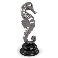 Sculpture de cheval de mer en résine pour la décoration de jardin et de maison