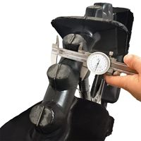 Roues arrière en caoutchouc massif de haute qualité et haute vitesse de la marque Zhipeng, garantie de 2 ans, pièces de machines agricoles