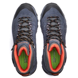 Wholesale Elkland Custom Men's Winter <b>Waterproof</b> Suede Hiking & Trekking Boots Light Weight Outdoor Sneakers - Product Image 1