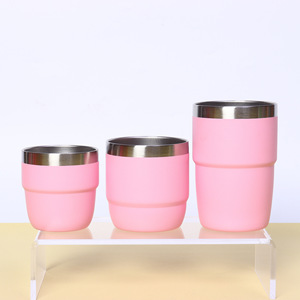 Taza de Café y Leche Mini de Acero Inoxidable 304 de Primera Calidad, con Tapa, Portátil, a Prueba de Fugas, para Coche, Oficina y Uso Diario - Product Image 6