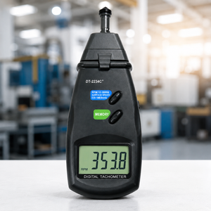 Tachymètre numérique laser EDVANTEST Kusam-Meco KM-2234BL / Compteur de régime sans contact en ABS, origine Inde - Product Image 4