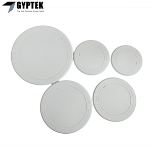 Cache de panneau d'accès rond en plastique <span class=keywords><strong>à</strong></span> fixation adhésive - Product Image 2