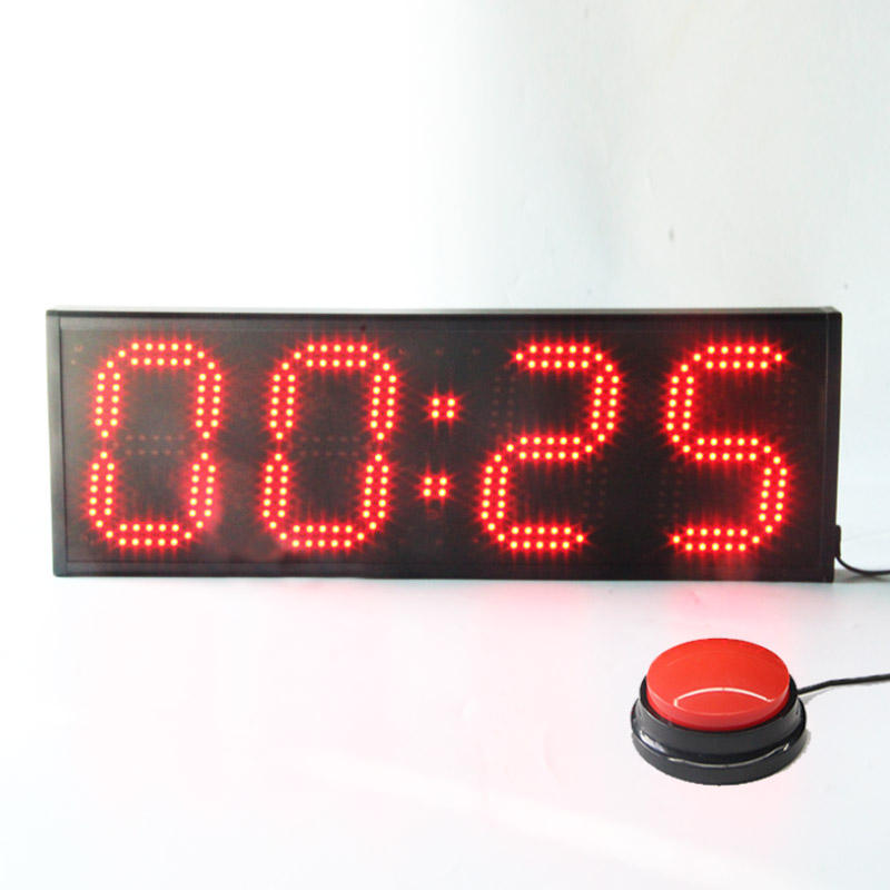 4 chiffres 6 pouces rouge