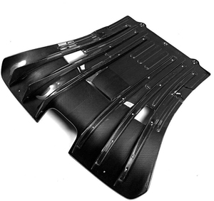 Pièces sèches en fibre de carbone Diffuseur arrière Lèvre de pare-chocs arrière Spoiler modifié pour Porsche <span class=keywords><strong>911</strong></span> 992 <span class=keywords><strong>GT3</strong></span> Style OEM - Product Image 6