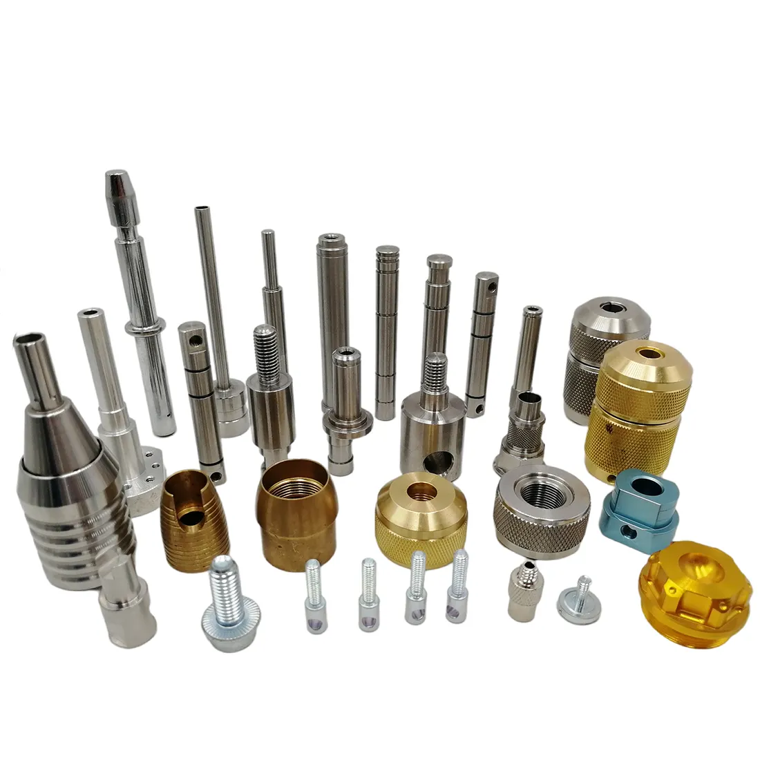 Macchine su misura componenti metallici di precisione pezzi meccanici cnc in acciaio alluminio