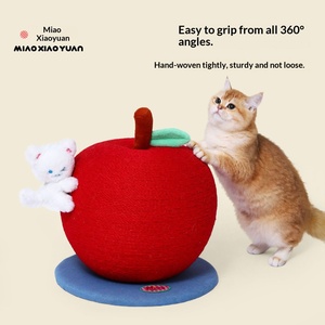 Structure d'escalade pour chat durable, sans peluches, peu encombrante, idéale pour les petits espaces – Cadeau de Noël et Nouvel An - Product Image 4