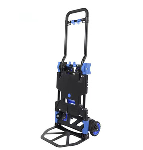 Chariot à main pliable à 4 roues, chariot à plateforme, chariot à main facile à transporter, chariot à roulettes personnalisable OEM pour le transport d'outils - Product Image 6
