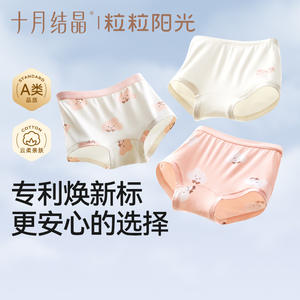 Ropa Interior Infantil, Paquete de Tres, Ultrafina, Transpirable, de Algodón Modal, Unisex, Primavera 2025 - Product Image 3