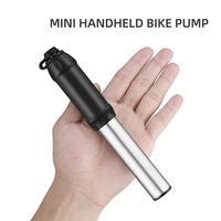 100 Psi haute pression en alliage d'aluminium Mini pompe à air à main accessoires de vélo pompes à vélo portables