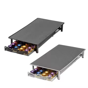 2024 nouveau design Durable comptoir dosettes de café stockage 40 pièces café capsule Rack compatible <span class=keywords><strong>pour</strong></span> dosettes <span class=keywords><strong>Nespresso</strong></span> - Product Image 3