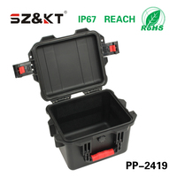 Boîtier rigide en plastique pour petits outils, prix raisonnable, étanche IP67, antichoc, pour accessoires de montre, avec mousse personnalisée et logo