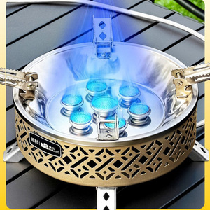 Taku Murano Outdoor <b>Stove</b> 7-Burner Portable Camping <b>Stove</b> Windproof Design for Home And Outdoor Use - Product Image 4