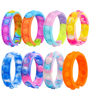 Nouveau Bracelet Anti-Stress Sensoriel Popi Bubble en Silicone Amusant pour Enfants de 5 à 7 Ans Unisexe - Collection 2025 - Product Image 4