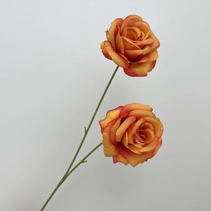 Nuevas Flores Artificiales Decorativas 3D para Bodas, Modelo C-Y-S, Arreglo Floral de Rosas Anna de 2 Cabezas, Decoración para Hogar, Hotel y Fotografía - Product Image 4