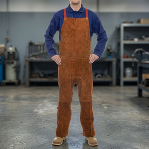 Overoles de Trabajo Unisex de Algodón con Bolsillos Rojos, Certificación CE, Alta Visibilidad, Resistentes a la Abrasión y con Detección de Agujas, para Uso Industrial - Product Image 5
