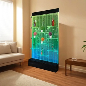 ผนังฟองอากาศอะคริลิคขนาดใหญ่สำหรับตู้ปลาพร้อมไฟแอลอีดีเคลื่อนย้ายได้แผงกั้นไวน์สำหรับแบ่งห้อง - Product Image 5