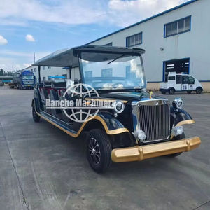 Autobús Clásico Eléctrico de Lujo de 11 Plazas, Color Negro, para Transporte al Aeropuerto y Turismo - Product Image 1