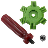 Radiateur à condensateur A/C pour voiture, lisseur vapeur, peigne de bobine de climatiseur, outil de nettoyage de bobine, système de refroidissement automatique