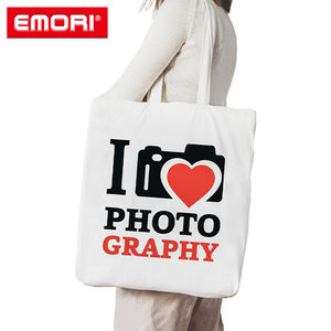 Sac fourre-tout uni de conception OEM sac fourre-tout en coton durable sac fourre-tout sac à provisions - Product Image 6