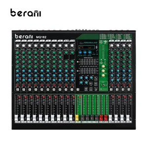Berani-mezclador de Audio profesional MQ162, mezclador de grabación de 16 canales