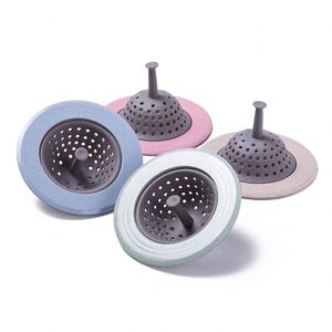 Kitchen Tools Silicone <b>Sink</b> Strainer Basket Anti-blocking Mesh Filter Drain <b>Plug</b> Cover Bathroom Accessories Washing Colander - Product Image 3