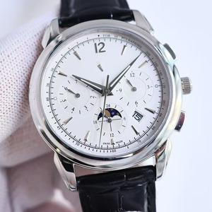 Reloj Mecánico de Alta Calidad, con Fase Lunar, Día de la Semana, Mes y Funciones de Cronógrafo, Cristal de Zafiro y Diseño Impermeable - Product Image 1