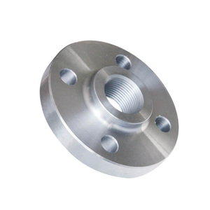 Chất lượng cao OEM tùy chỉnh CNC biến chính xác không gỉ bộ phận kim loại Hàn cổ ren ổ cắm mặt bích gia công dịch vụ - Product Image 4