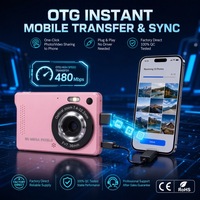 Kamera Digital 4K Vlog Kamera Video YouTube Vlogging 16X Zoom Digital CMOS AF Focus Populer Murah Camcorder CCD