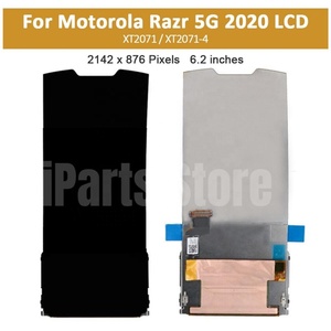 Repuesto de Pantalla Nueva IParts para <span class=keywords><strong>Motorola</strong></span> Moto <span class=keywords><strong>Razr</strong></span> 5G <span class=keywords><strong>2020</strong></span> XT2071, Pantalla Táctil LCD AMOLED Grande Frontal, Piezas de Reparación OEM - Product Image 3