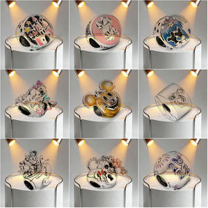 Serie de Pulseras de Plata <span class=keywords><strong>S925</strong></span> <span class=keywords><strong>Ale</strong></span> Logo Pando, Collar con Colgante de Ratón, Pulsera Arcoíris, Set de Cuentas para DIY - Product Image 2