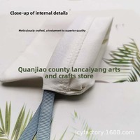 Sac en coton avec cordon de serrage, pochette cadeau en toile avec ruban de luxe, logo personnalisé imprimé, sac pour cadeaux de mariage, emballage en coton blanc doux
