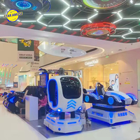 Simulador de Vuelo de Helicóptero y Avión VR para Niños, de Acero y Fibra de Vidrio, para Interiores, 1 Jugador, para Escuelas, Aeropuertos, Centros Comerciales, STARAMUSE
