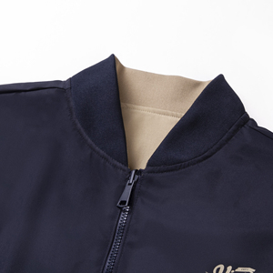 Hommes <span class=keywords><strong>printemps</strong></span> automne élégant Baseball poches à la mode coupe-vent décontracté travail fermeture éclair Bomber veste - Product Image 4