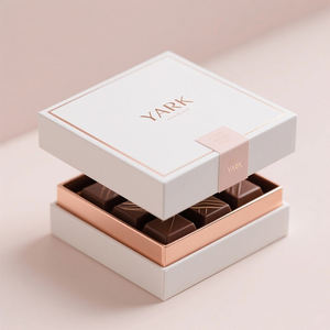 Custom Printed Eco Friendly <b>Kraft</b> Paper Cardboard Empty Recyclable Customized Size Logo Service Chocolate Bar Packaging <b>Box</b> - Product Image 6