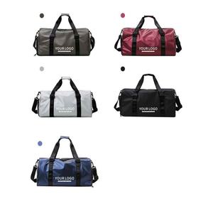 Bolsa de Gimnasio Plegable Personalizada con Estampado, Bolsa Deportiva Multifuncional Impermeable, Bolsas de Viaje con Compartimento para Zapatos - Product Image 3